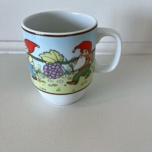 Vtg Midcentury Thomas Rosenthal Germany Gnome & Grasshopper Tea Cup Rare Antique